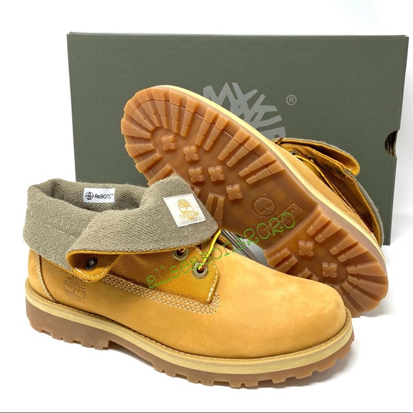 Timberland Courma Roll Top Boot Wheat Nubuck k/W - Picture 15 of 16